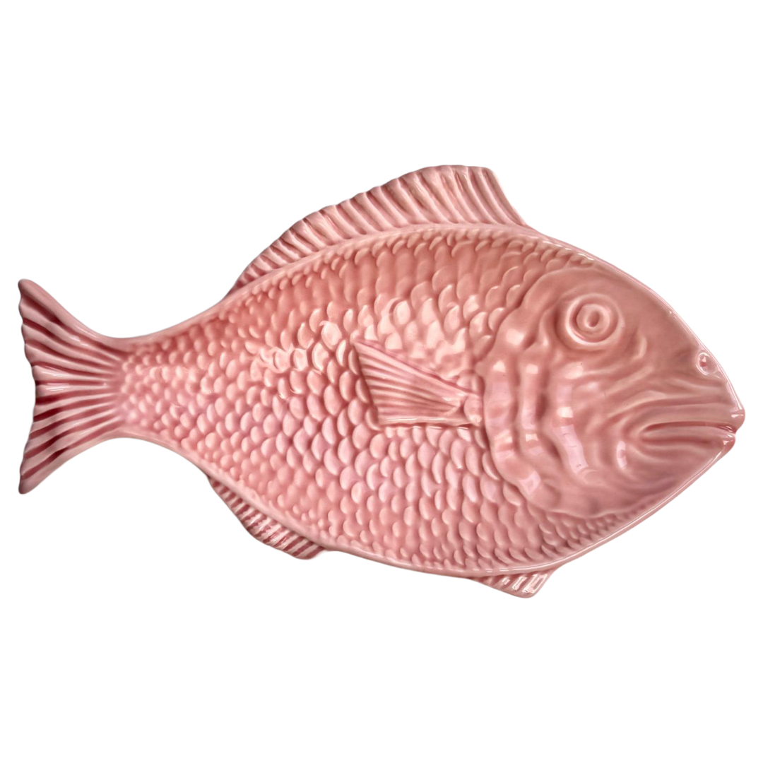 Schaal Vis L 29cm Roze