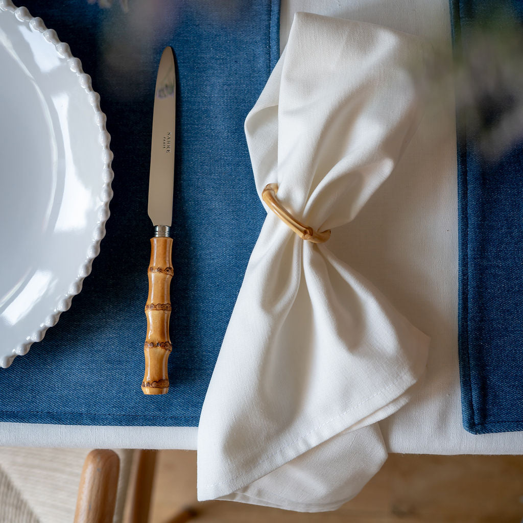 Servetring Panda Bamboo set van 2