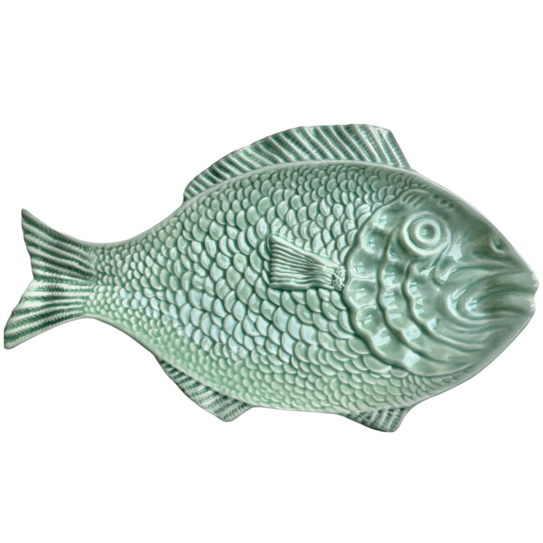 Schaal Vis XL 40 cm Lichtgroen