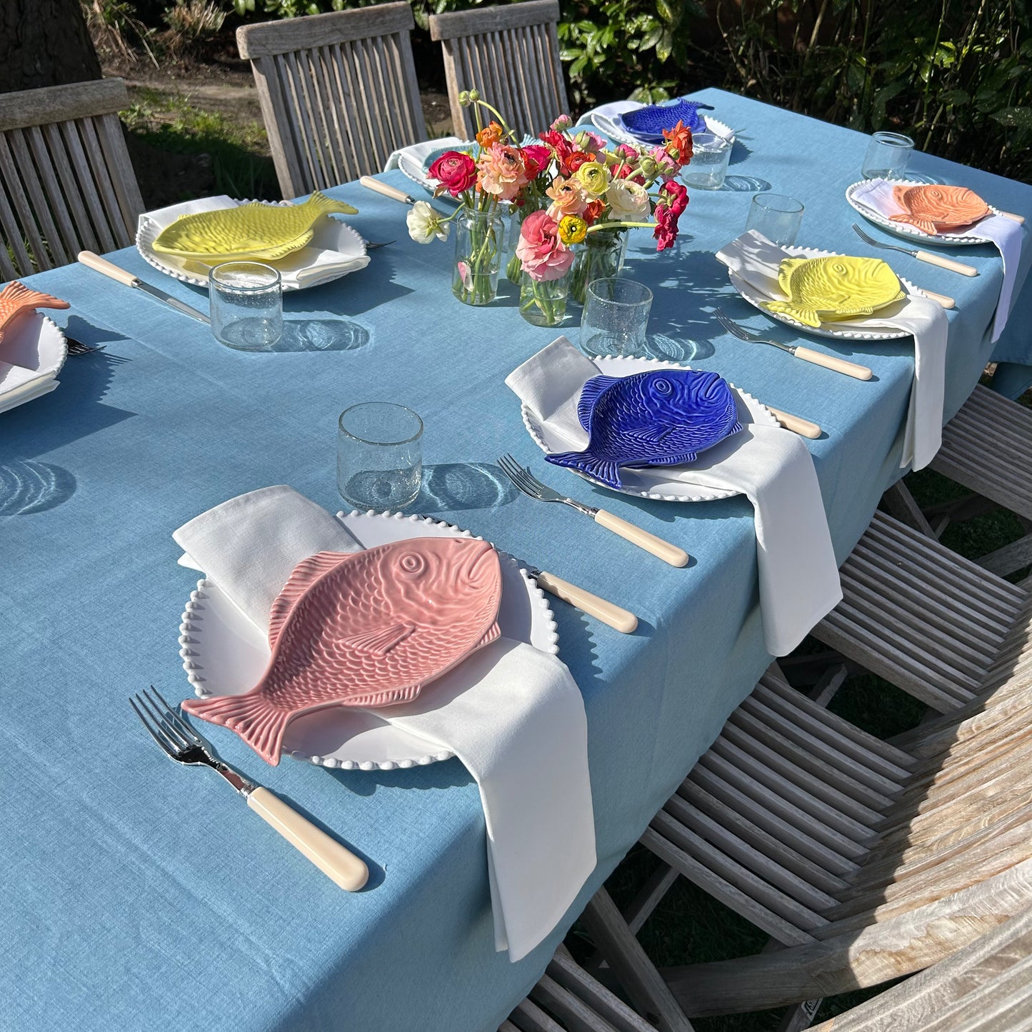 Schaal Vis L 29cm Roze