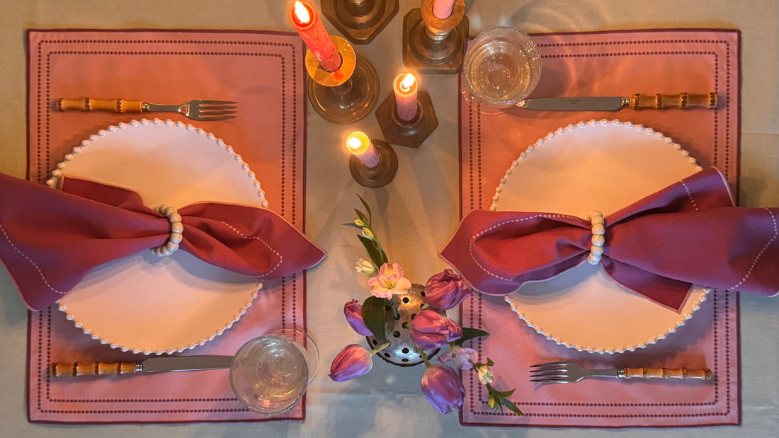 Dîner à deux - 5 tips voor een romantisch diner thuis!