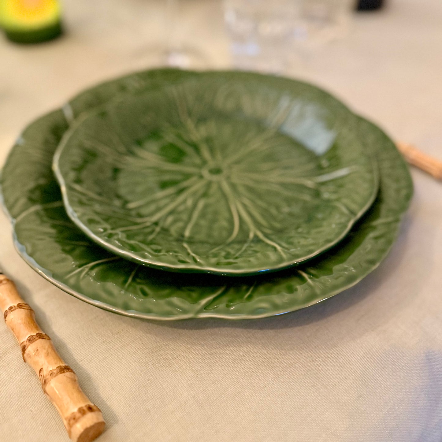 Bordallo Pinheiro Cabbage Dinerbord 27 cm