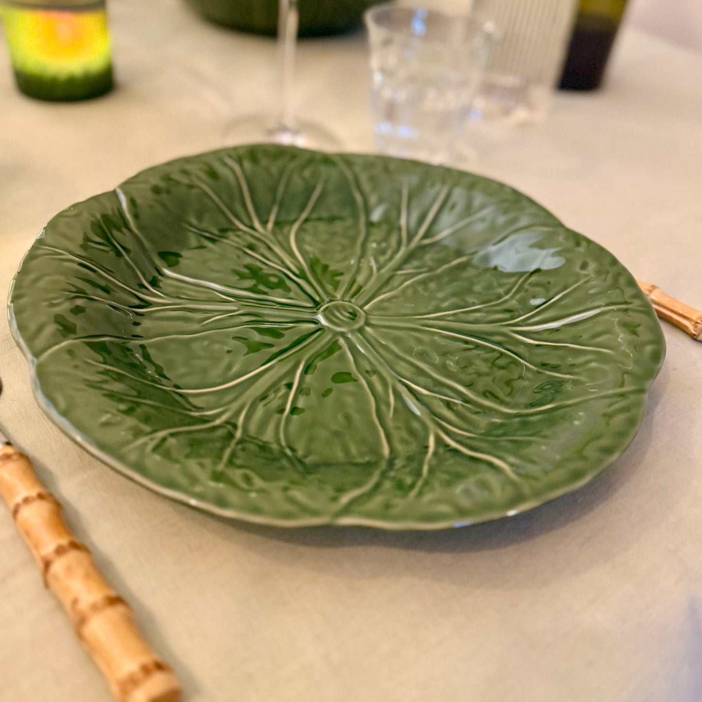 Bordallo Pinheiro Cabbage Dinerbord 27 cm