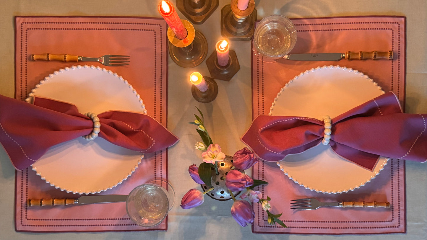Set Purpilicious - Placemats en Servetten
