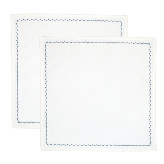 Servet Wave After Wave Ice Blue - Set van 2