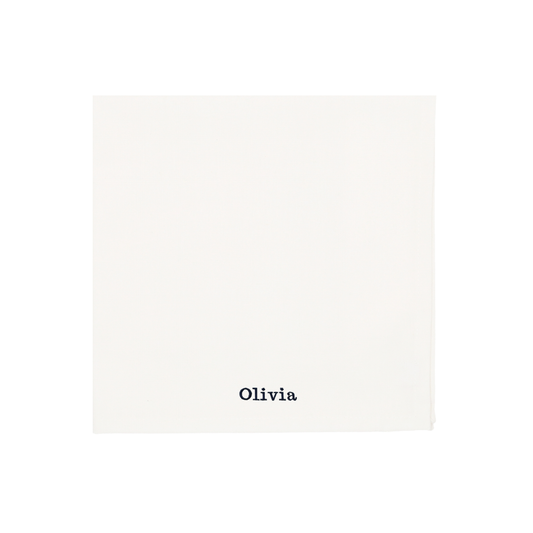 Servet Wimbledon White - personaliseerbaar