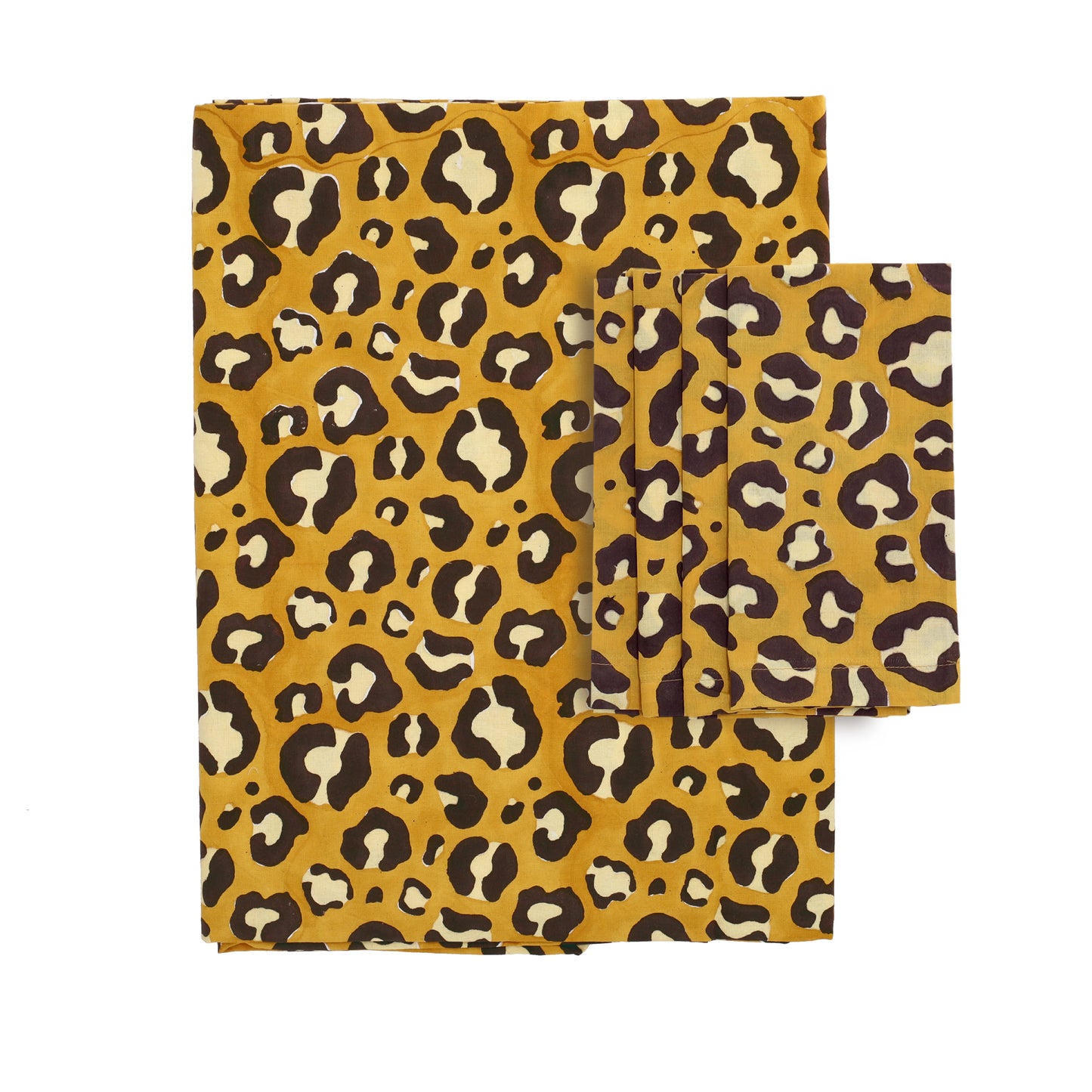 Set Leopard Love - tafelkleed en servetten